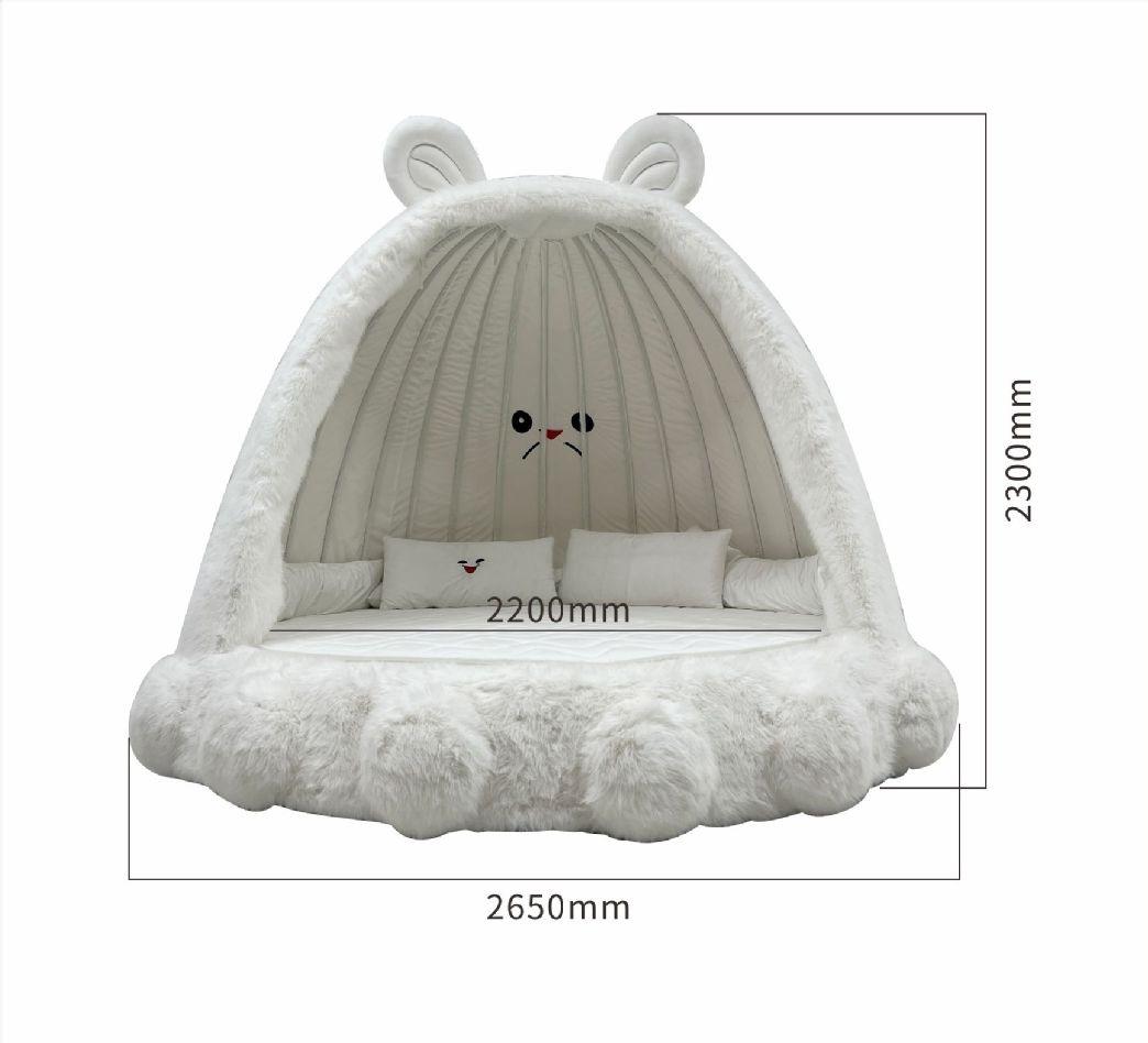Cute Bear Shaped Canopy Bed