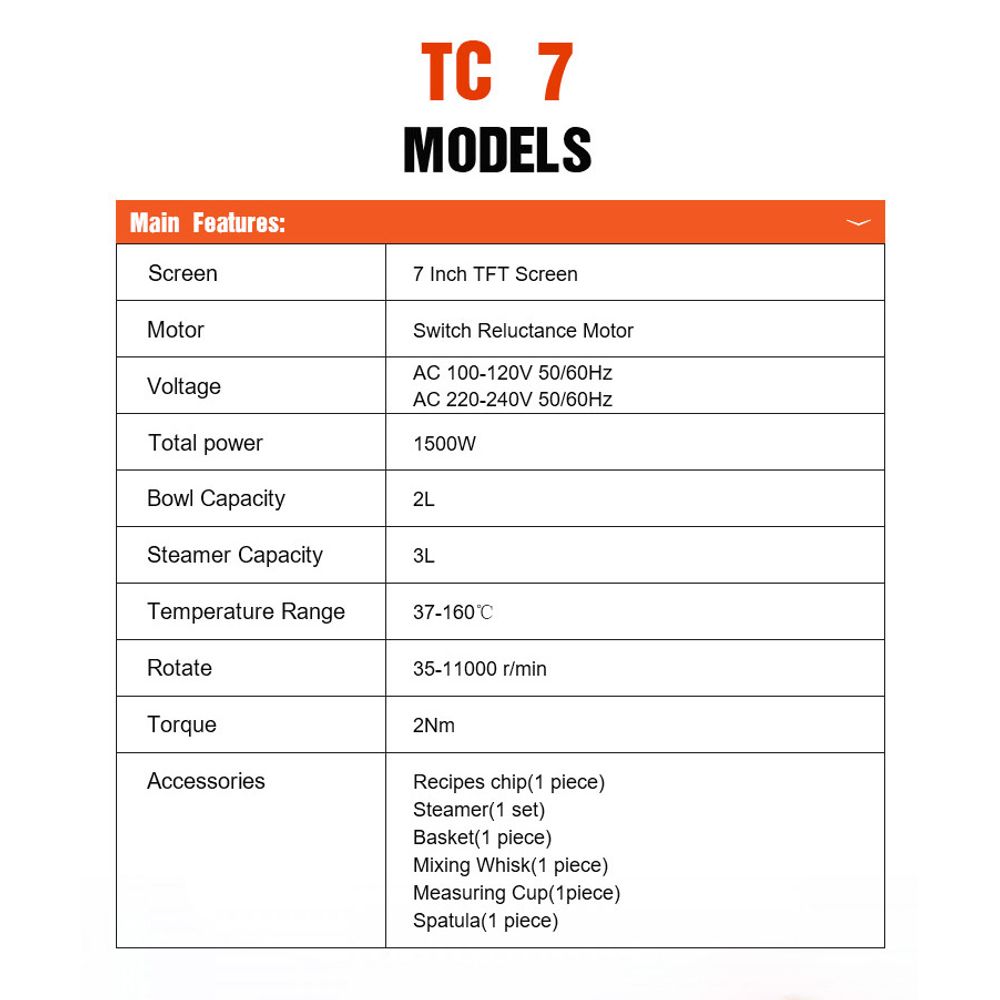 Multifunction Food Processor Cooking Robot