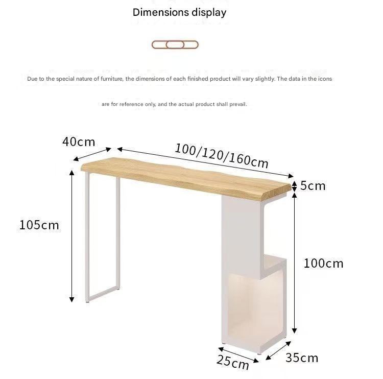 Luxury Solid Wood Sofa Bar Table with Chair