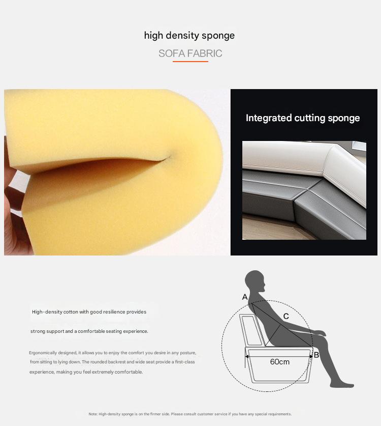 Luxury V-Shaped Lobby Sofa