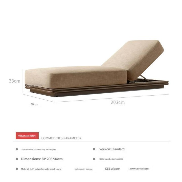 Beach Sun Lounger Lounge Chair