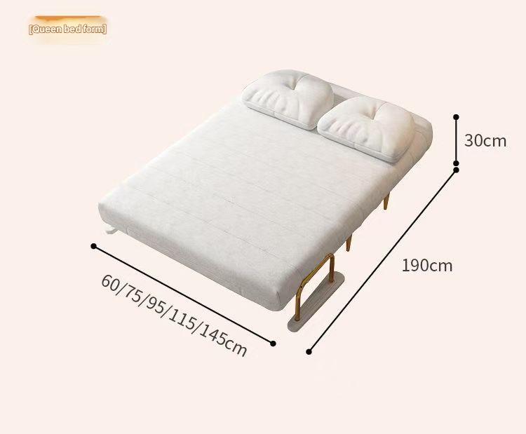 Multi Functional Foldable Double Cloud Sofa Bed