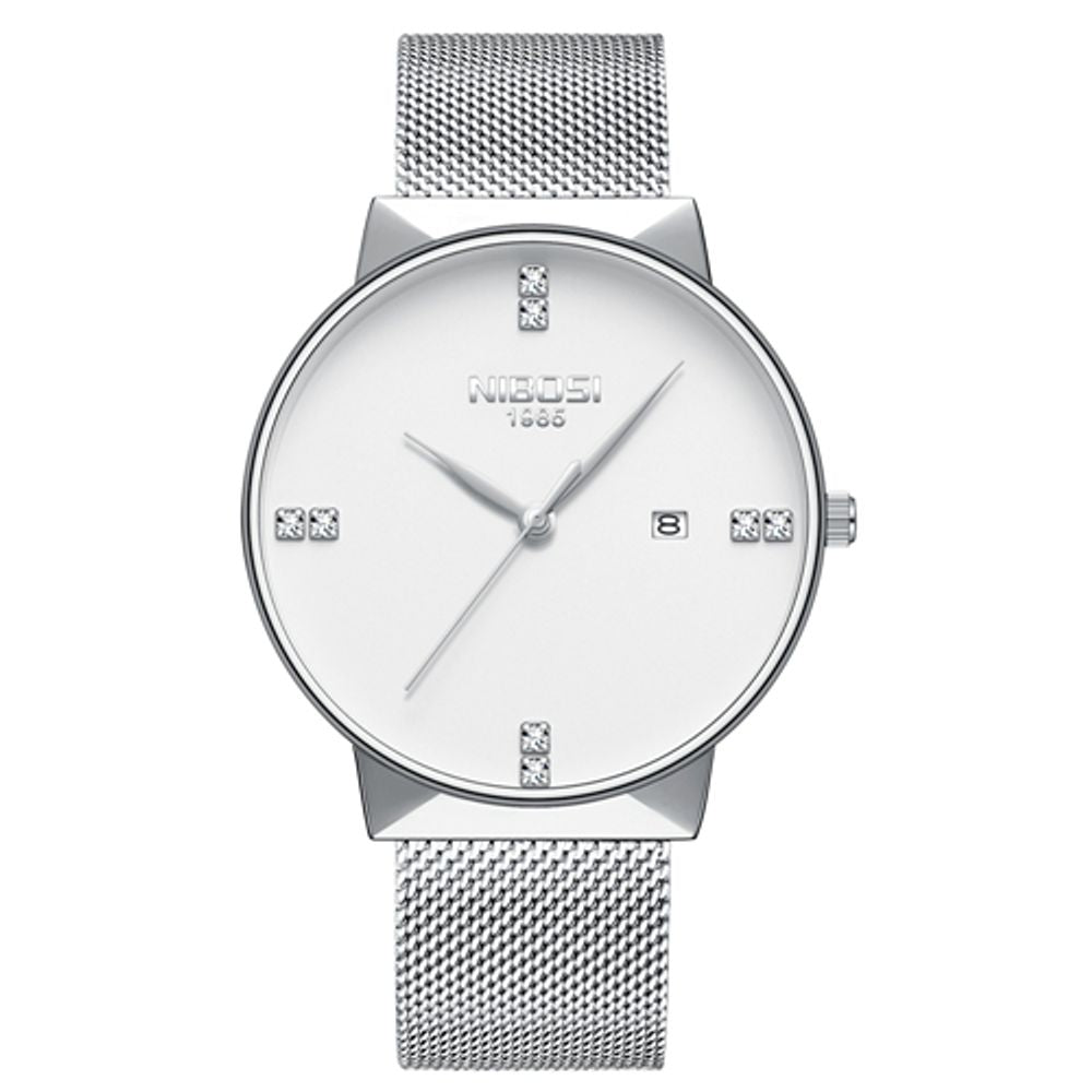 NIBOSI Ultra Thin Waterproof Watch