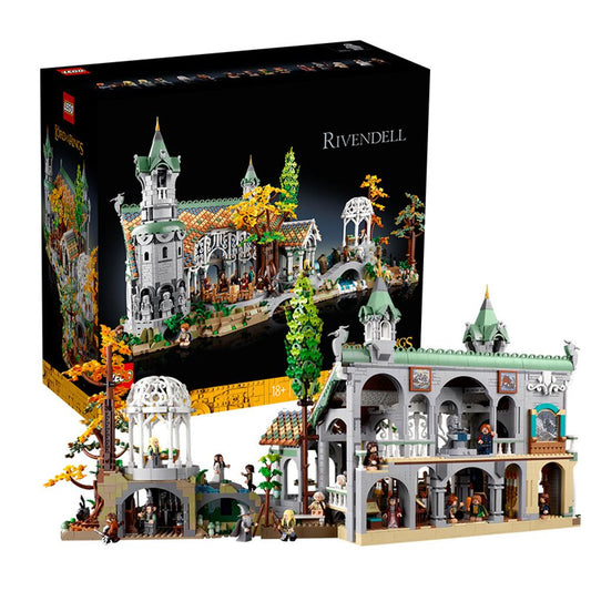 LEGO 10316 The Lord of the Rings Rivendell Building Blocks Set