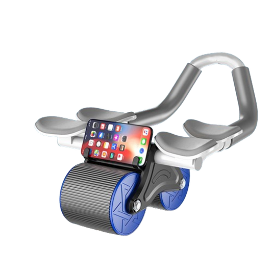 Multifunctional Automatic Abdominal Wheel with Mobile Holder
