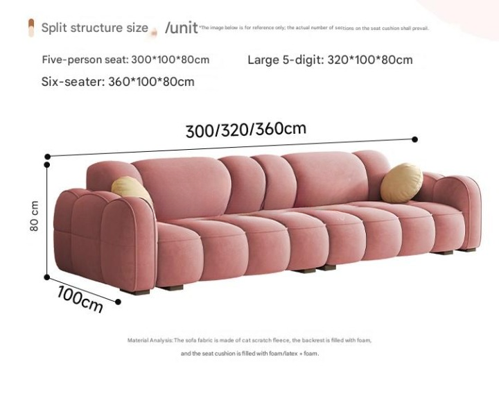 Luxury Bubble Tufted Sofa
