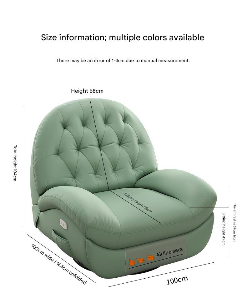Luxury Electric Recliner Sofa Chair with USB Port
