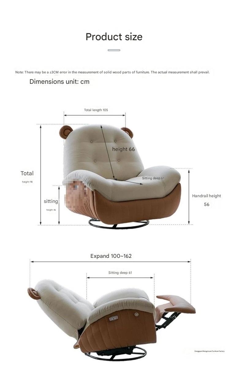 Luxury Electric Massage Recliner Sofa Chair with Remote Control