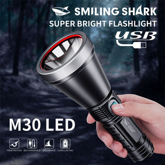 SMILING SHARK E529 Multifunctional Laser Xenon Flashlight