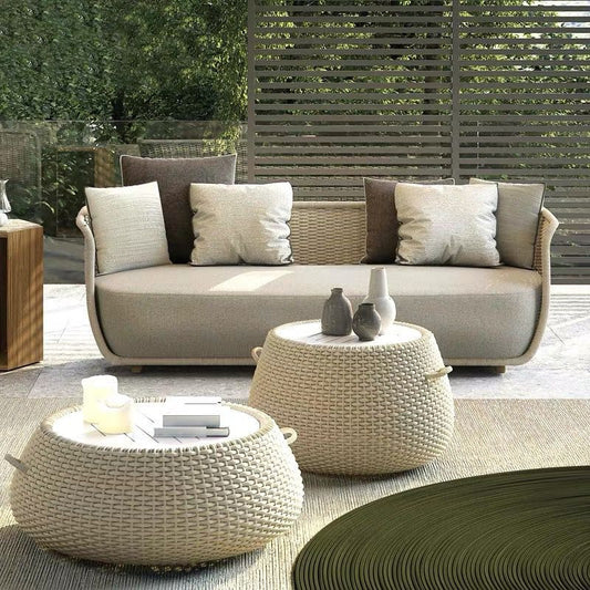 Luxury Outdoor Rattan Sofa Set