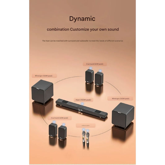 A9 Panoramic Karaoke Version Home Theater Full Set