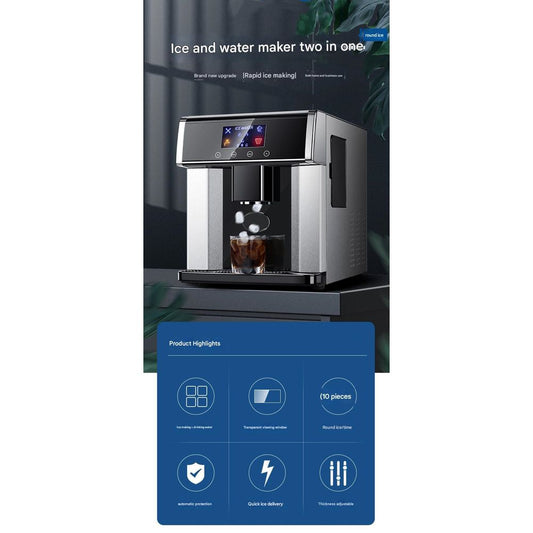 2 in1 Ice Maker & Cold Water Dispenser