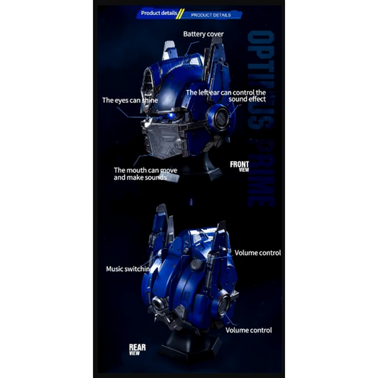 Optimus Prime Wearable Helmet Speaker