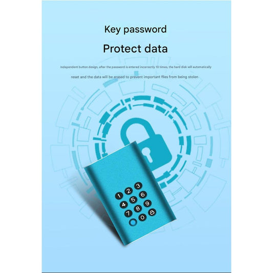 TP8001 512GB SSD with AES256 Encryption Password Protected