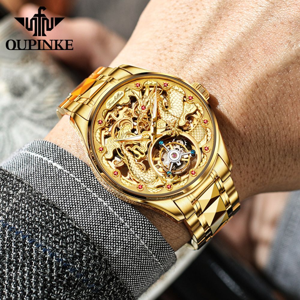 Tourbillon Luxury Mechanical Watch