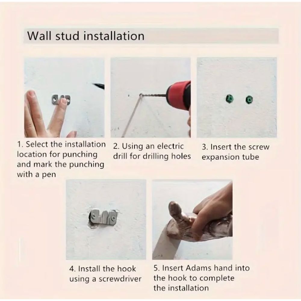 Hand Shaped Sports Ball Wall Mounting Display
