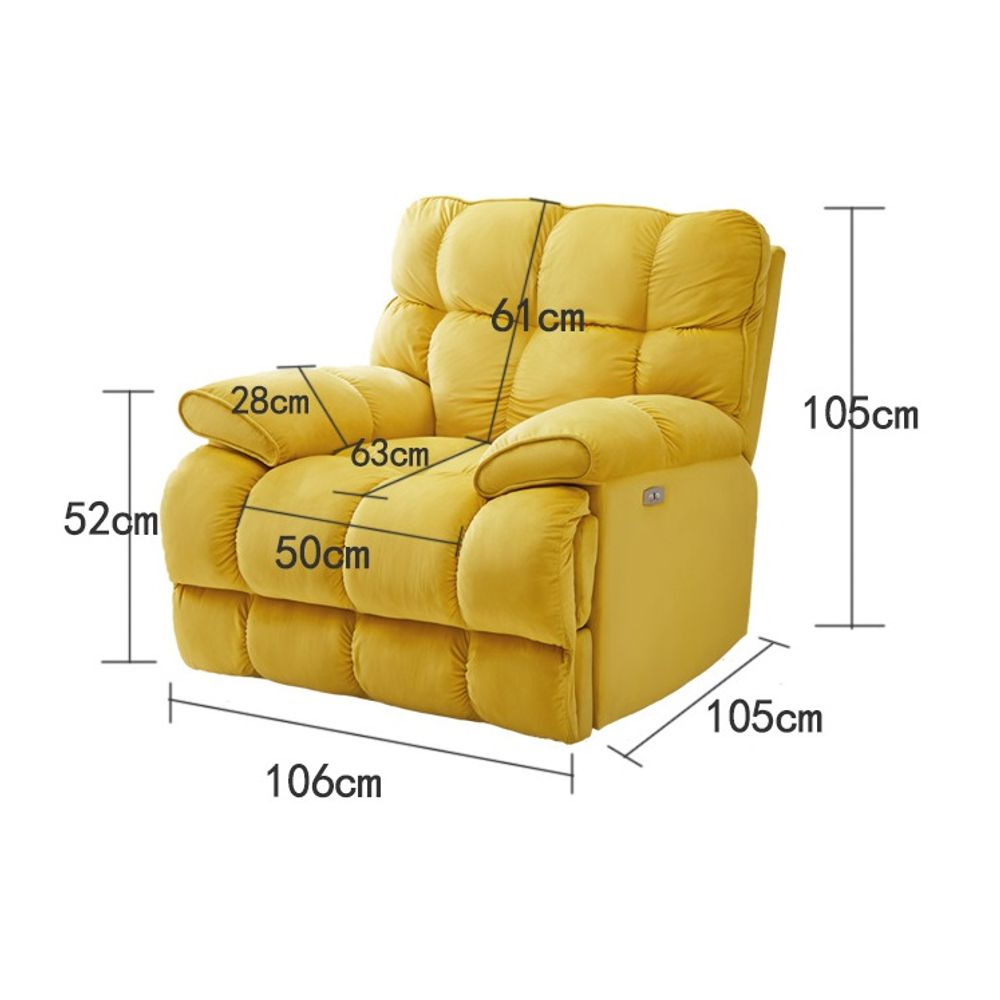 Electric Function Fabric Cloud Sofa Chair