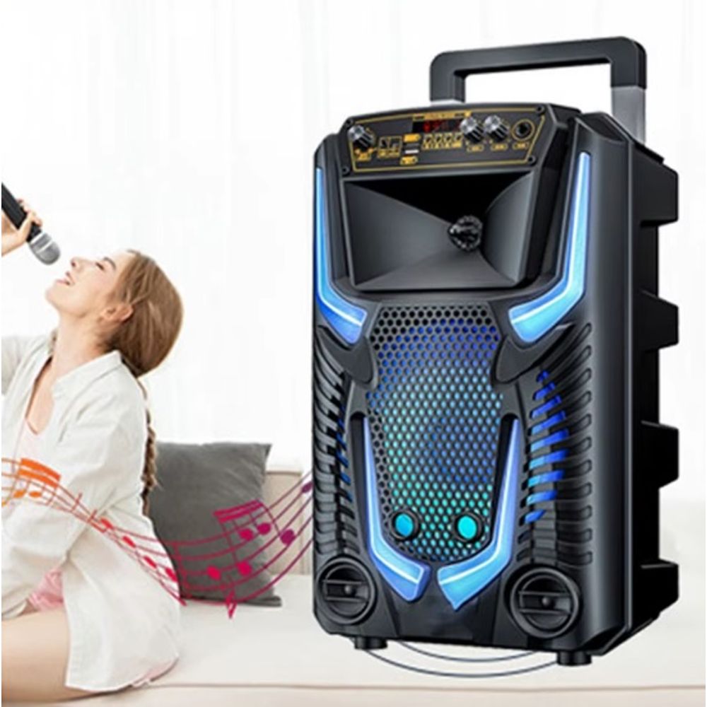 8 Inch Bluetooth Trolley Karaoke Speaker