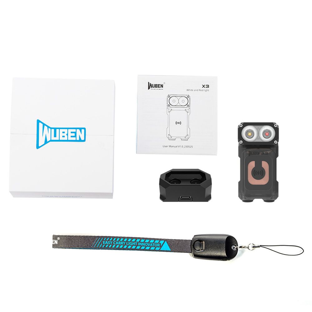 Wuben X3 Multi-Function Strong Mini Flashlight