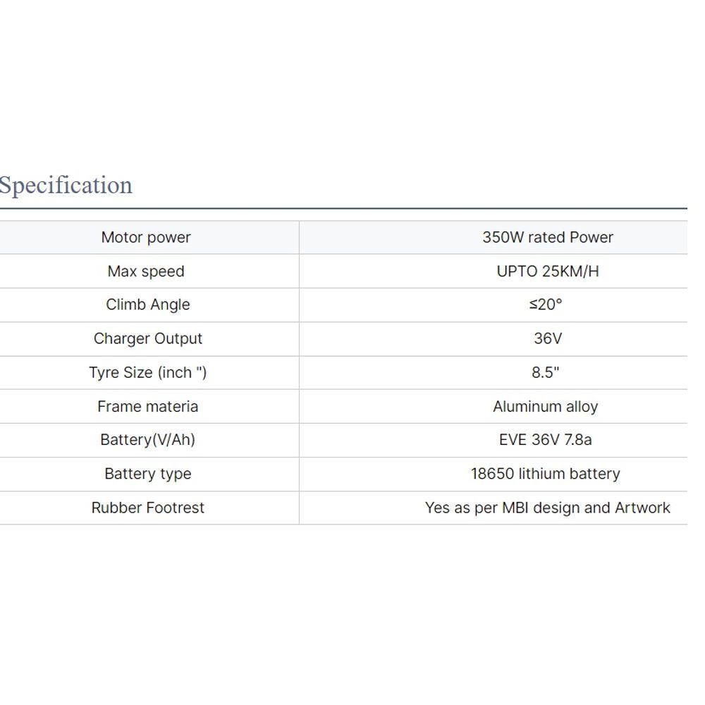 36V 7.8Ah Battery Adult Folding Electric Scooter