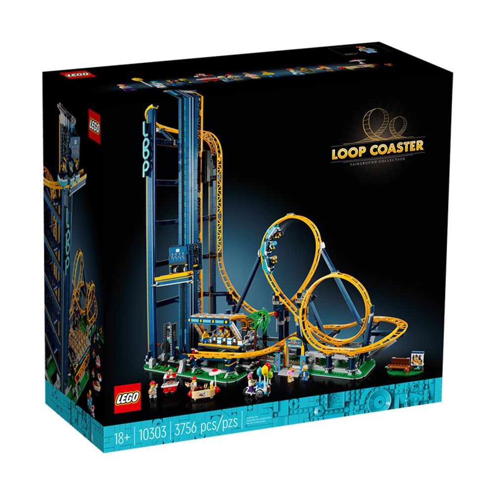 LEGO 10303 Loop Coaster Building Blocks Set