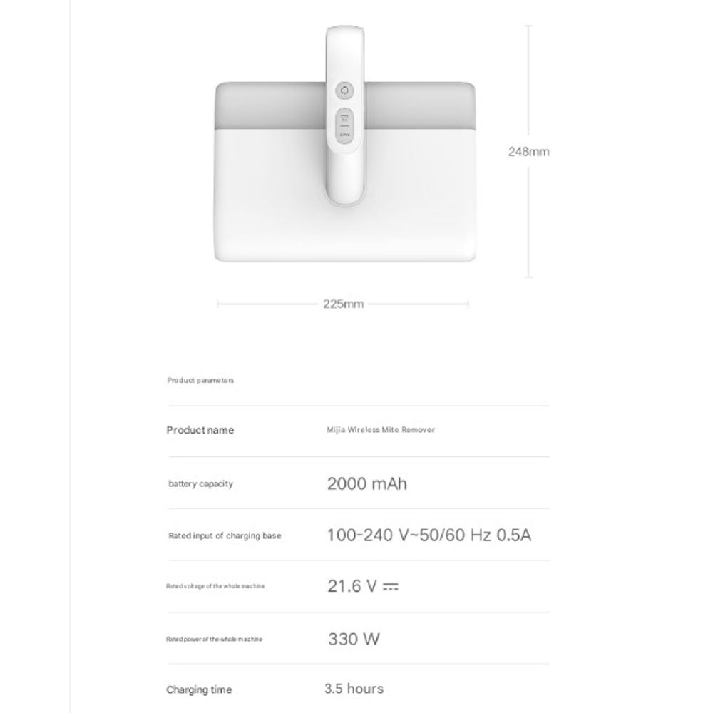 Xiaomi Wireless UV Mite Removal Vacuum