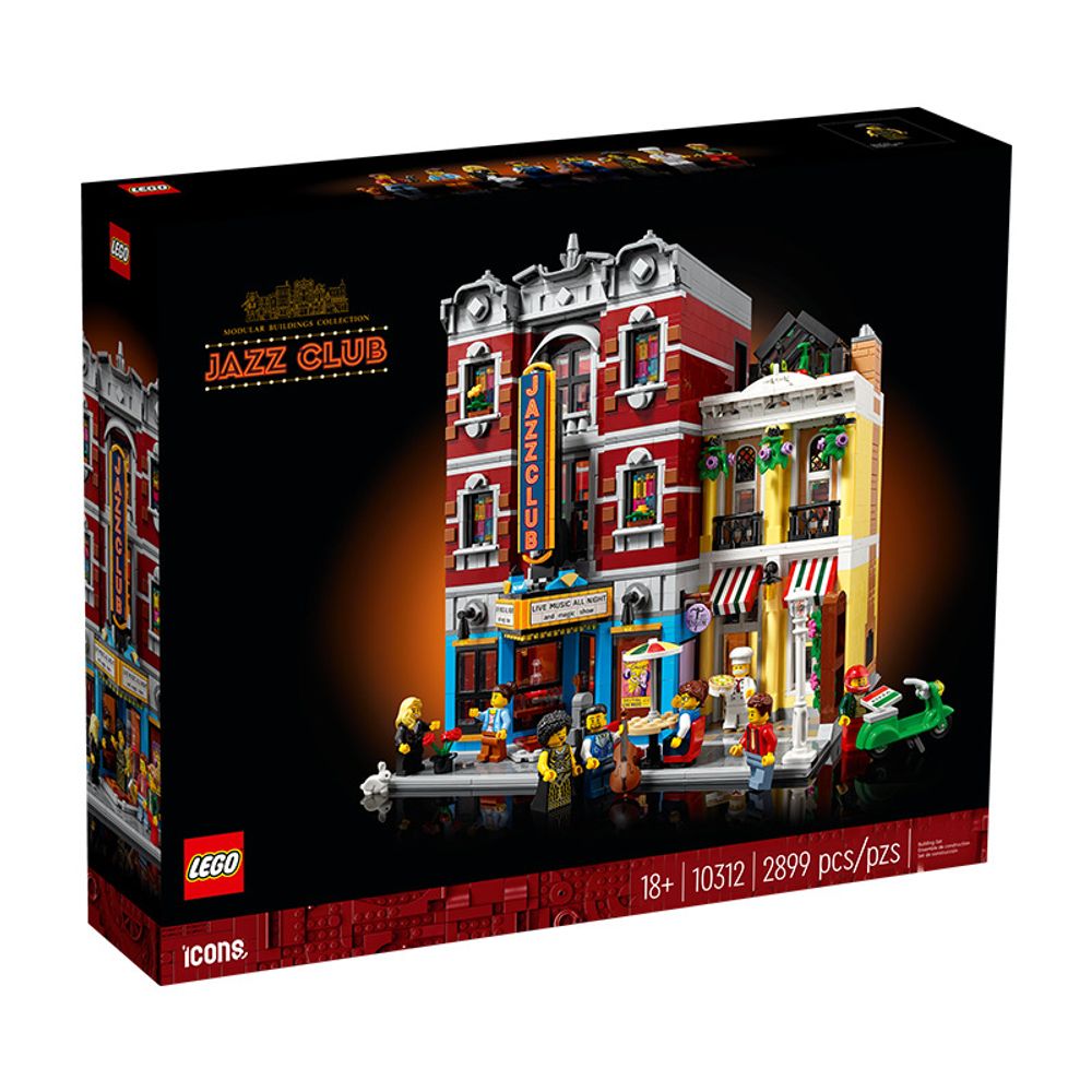 LEGO 10312 Jazz Club Building Blocks Set