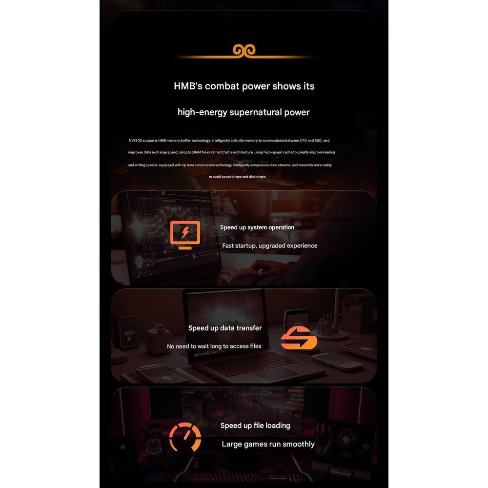 BIWIN NV7400 512GB NVMe Protocol M.2 PCIe4.0 SSD 8