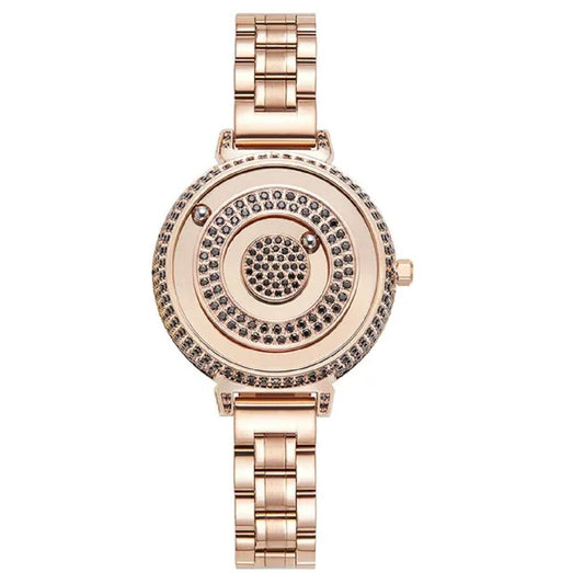 EUTOUR Women Stainless Steel Wrist Watch 3