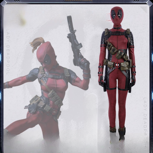 Female Deadpool Cosplay Costume 1