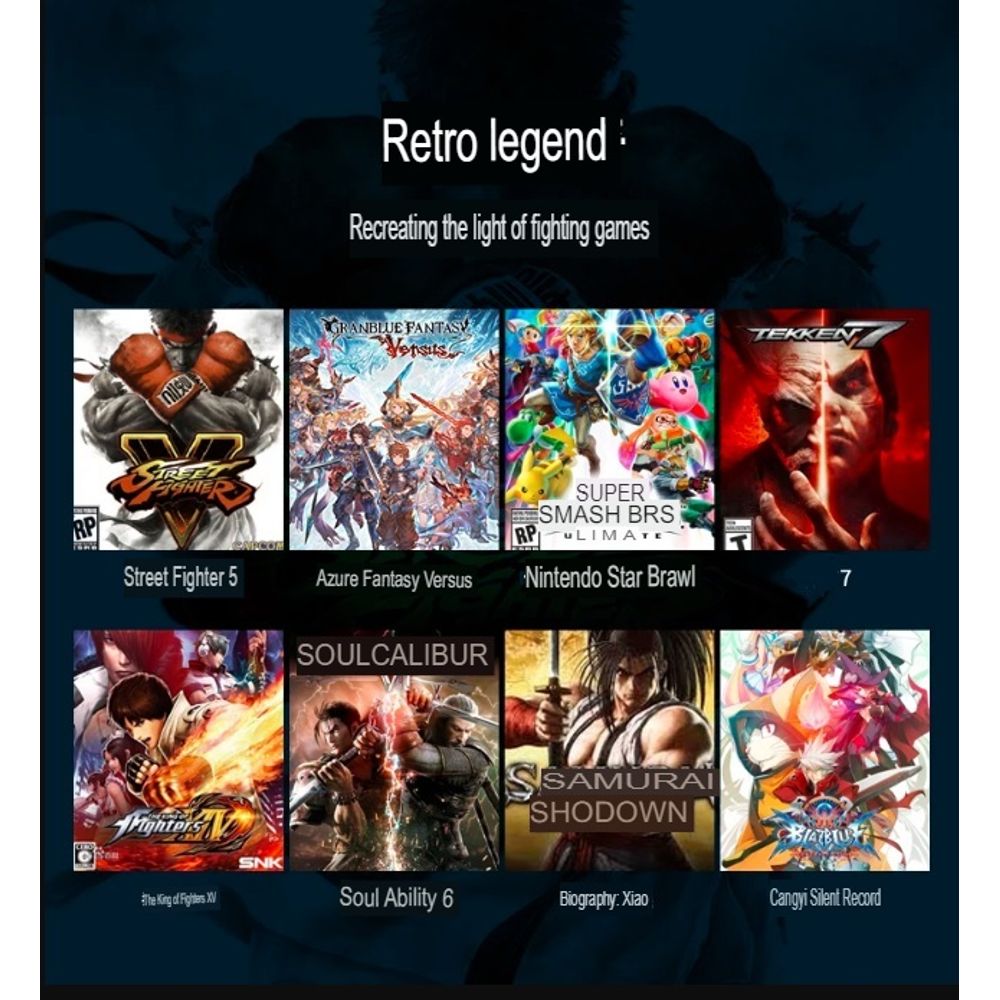 GameSir C2 Universal Arcade Fighter Stick 9