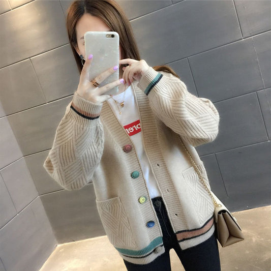 Korean Style Knitted Cardigan 1