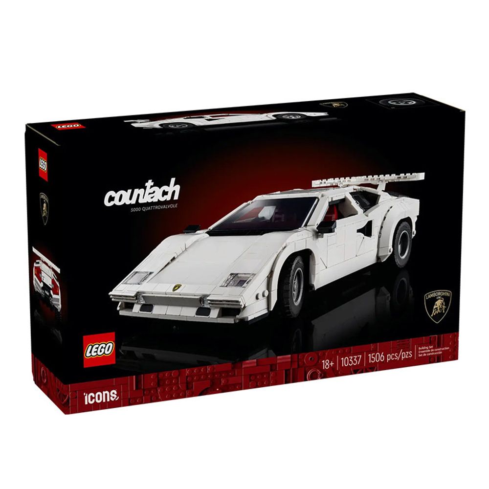 LEGO 10337 Lamborghini Countach 5000 Car Building Blocks Set 9
