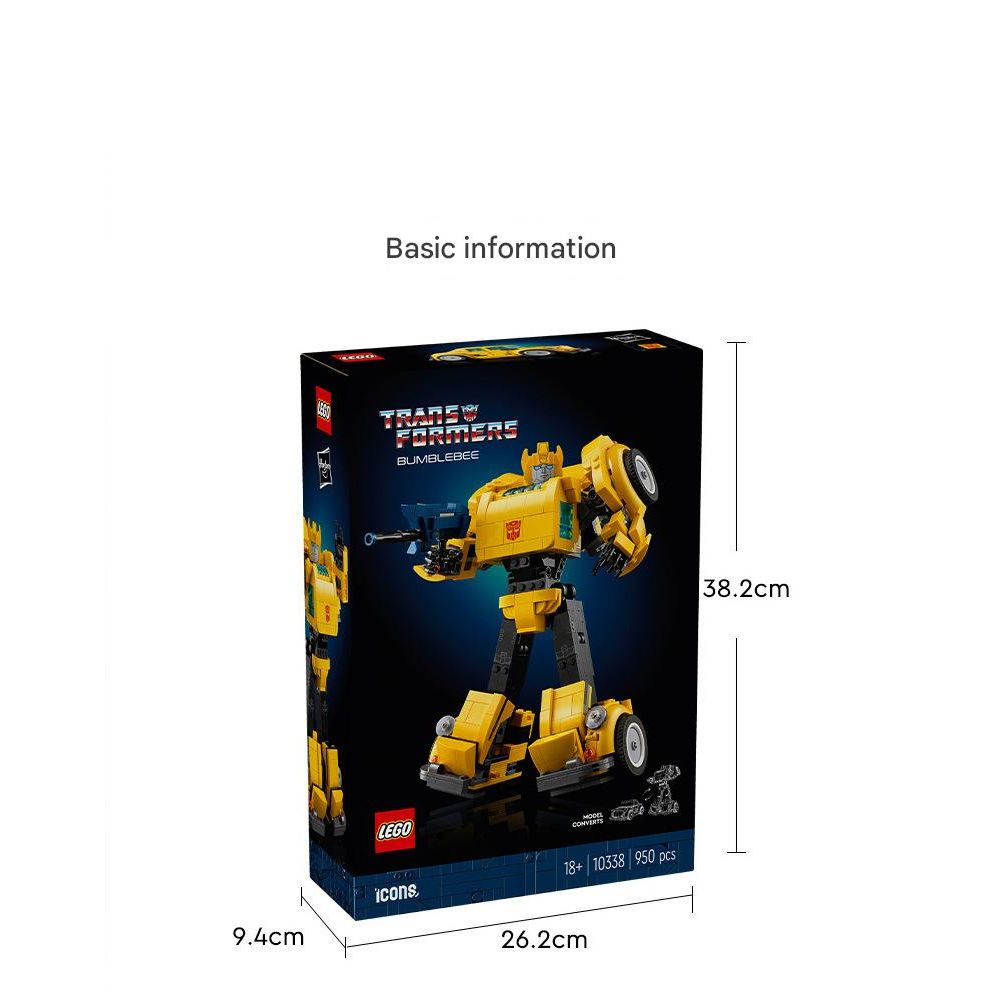 LEGO 10338 Transformers Robot Autobot Bumblebee Building Blocks Set 9