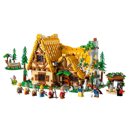 LEGO 43242 Disney Snow White and The Seven Dwarfs Cottage Blocks Set 2