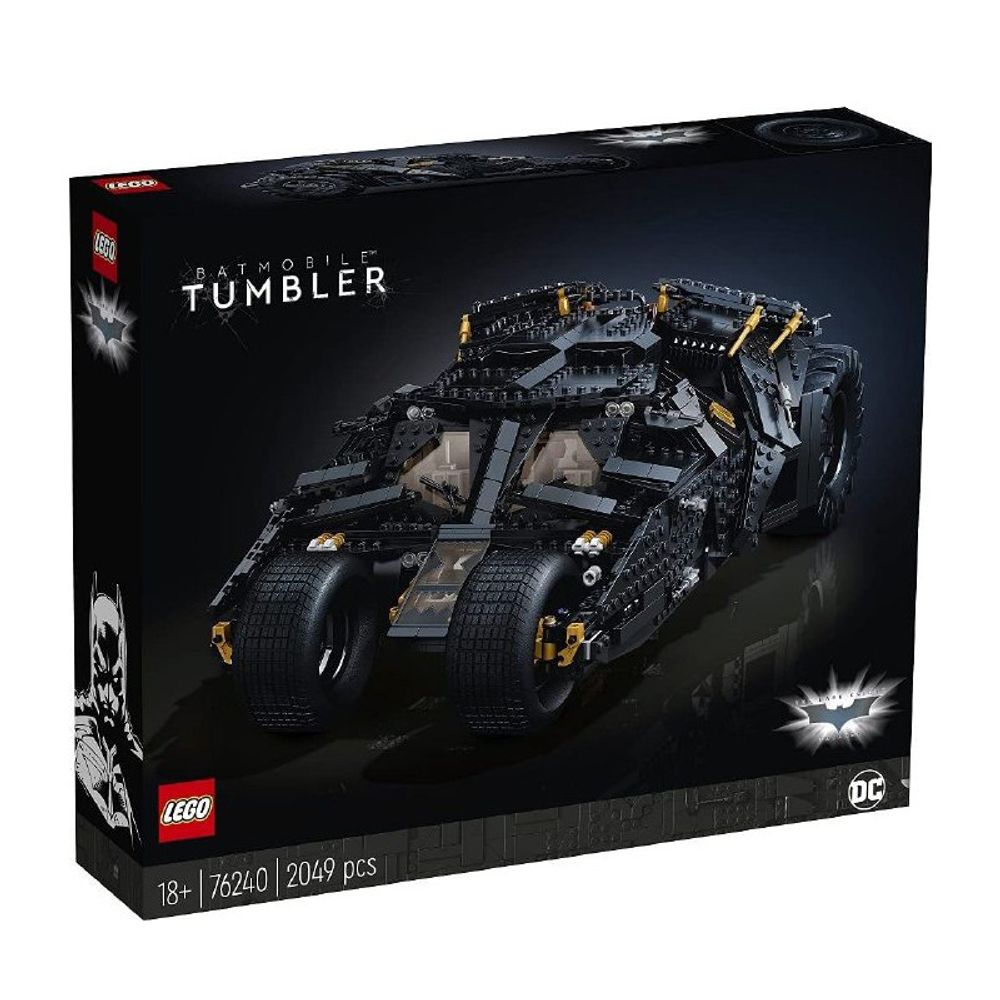 LEGO 76240 DC Batmobile Tumble Building Block Set 9