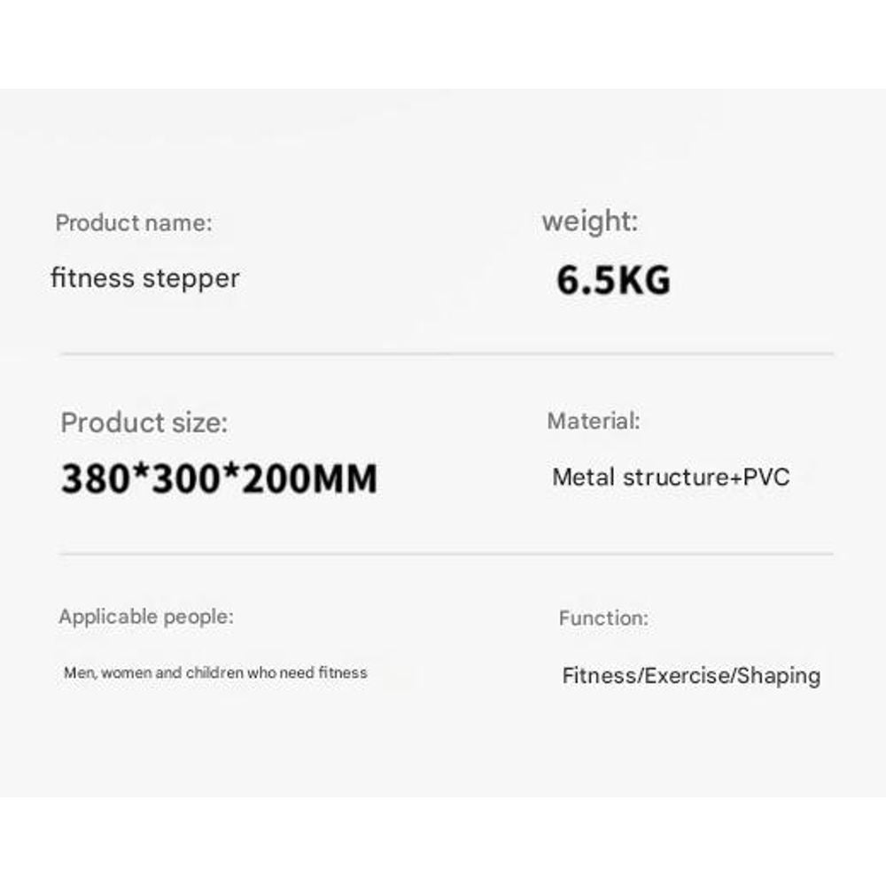 Multifunction Adjustable Hydraulic Stepper with LCD Display 10