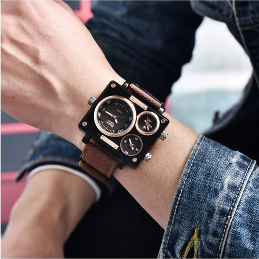 OULM Mens Unique Design Wrist watch 2