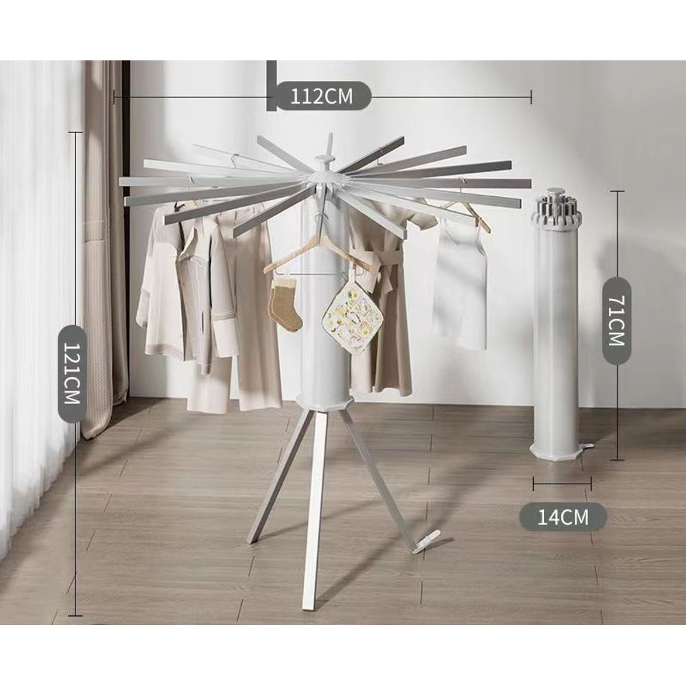 Octopus Hanging Clothes Drying Rack 9