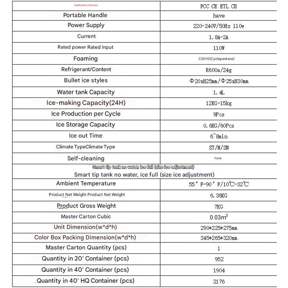 Portable Household Ice Maker 10