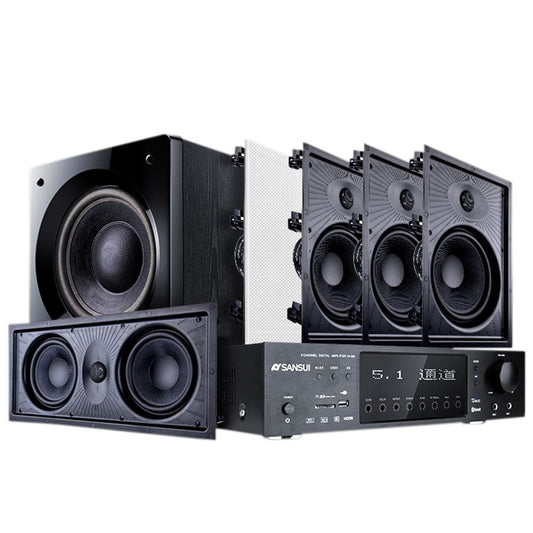 Sansui T6 Ceiling Mounted Home Theater Full Set 1