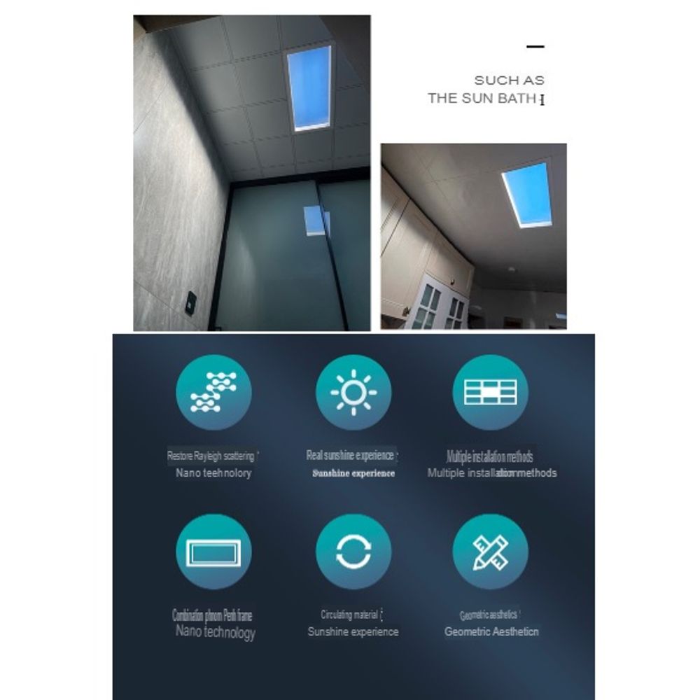 Smart Blue Sky Ceiling Lamp Panel 9