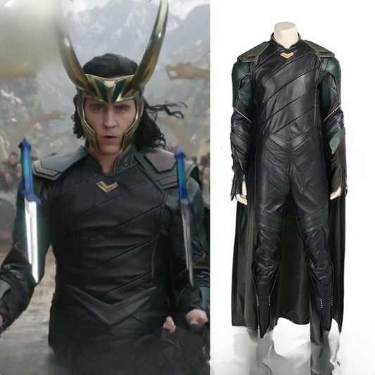 Thor Ragnarok Loki Cosplay Costume 1