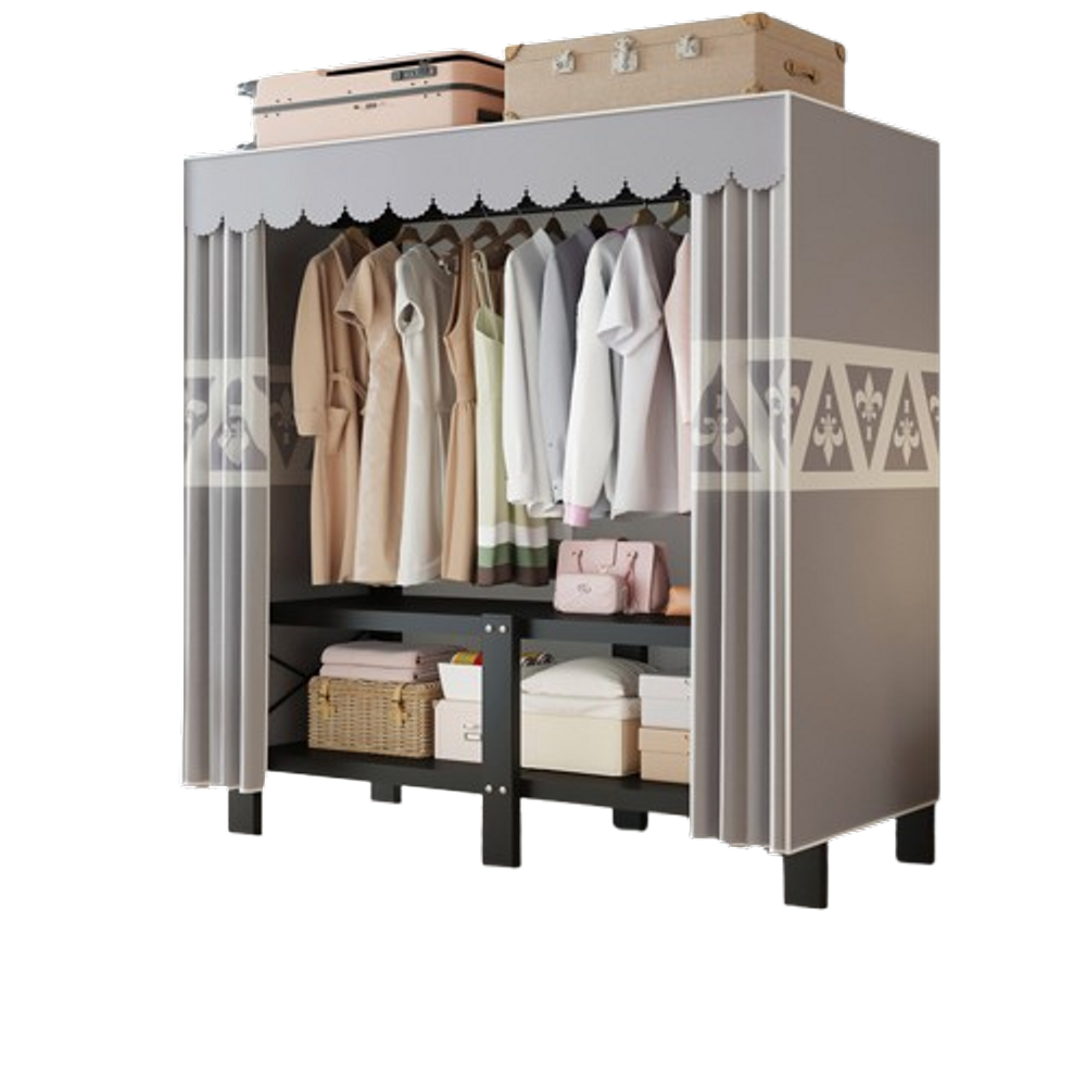 0.9M Folding Cloth Storage Wardrobe 2