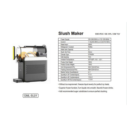 1.8L Multi Function Slush & Smoothie Machine 6