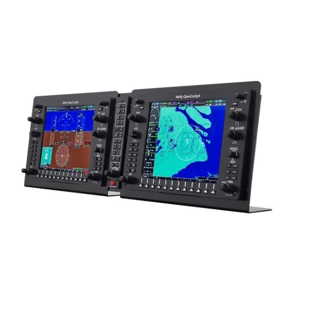 10.4-Inch LCD G1000 Flight PFD/MFD Display Panel 1