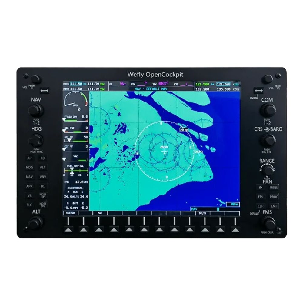 10.4-Inch LCD G1000 Flight PFD/MFD Display Panel 3