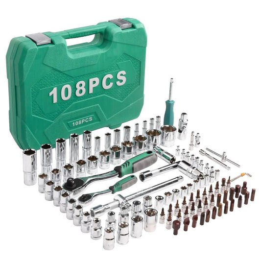 108pcs Socket and Drive Tool Set 1
