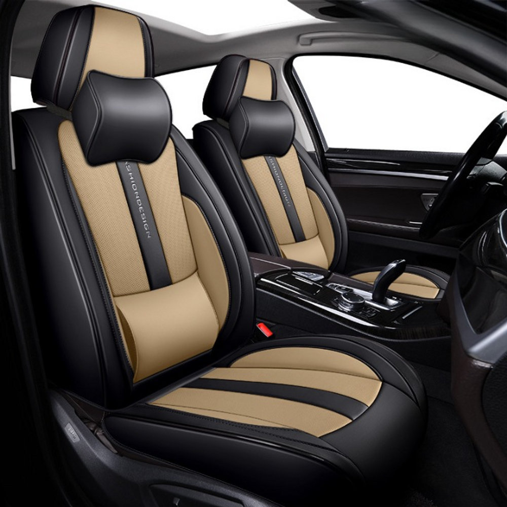 Deluxe Edition Full Leather Car Seat Cover