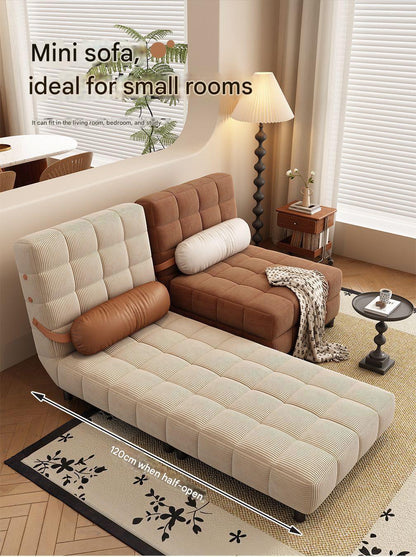 Retro Folding Multifunctional Dual purpose Sofa Bed